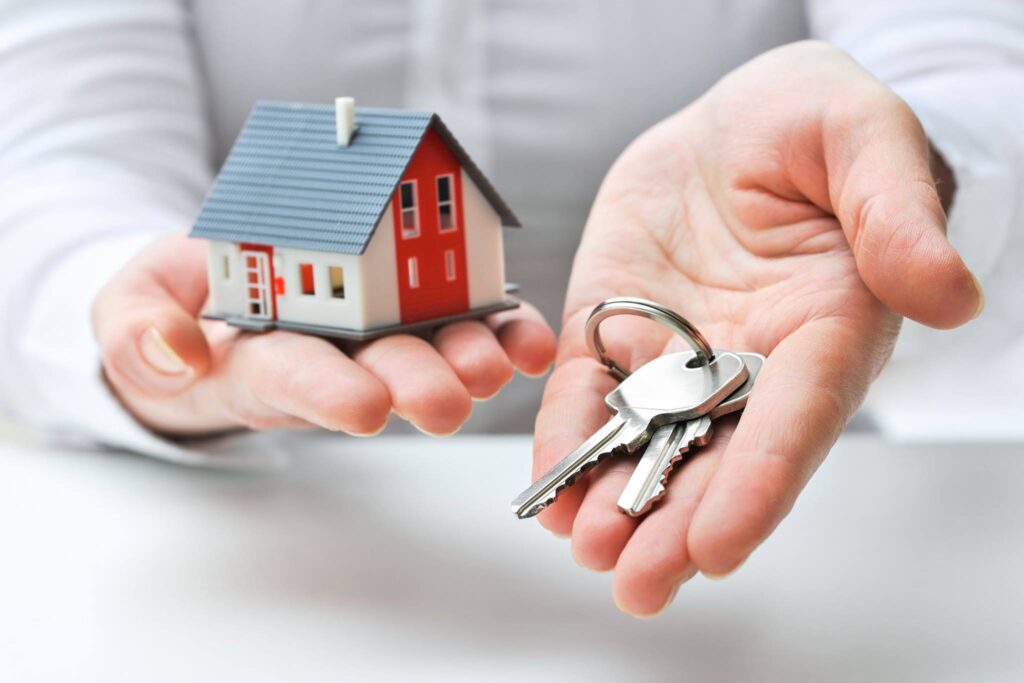 Property management — house keys handover